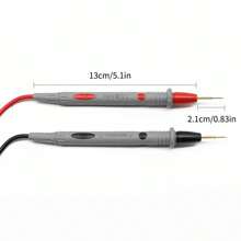 1pc 1000V 20A Universal Digital Multimeter Probe Test Leads For Multimeter Feelers Multimeter Wire Cable Pen Tip - Multicolor - View 2