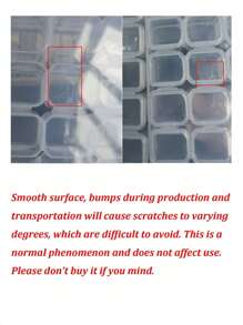 1 件 12/28/56 格透明珠宝收纳盒，可拆卸简约珠宝收纳盒 - 彩色 - 查看 12
