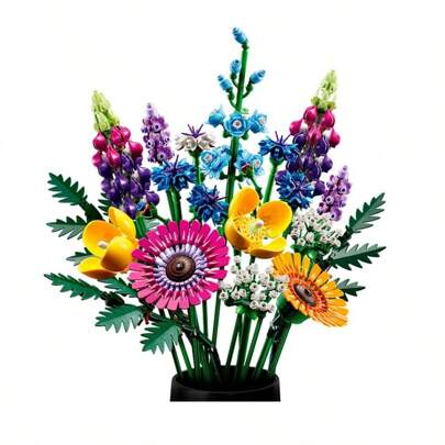  Creative Flower Bouquet Adult Fan Collection Lego Toy Birthday Gift 10313 Bloom