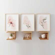 Bộ 3 bức tranh vải canvas hoa hồng sang trọng - Trang trí tường hiện đại cho phòng ngủ, phòng khách và văn phòng tại nhà - Không có khung, món quà hoàn hảo cho cô ấy - Nhiều màu - Xem 7