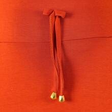 Women's Long Skirt Mesh High Waist Evangelical Fashion - Màu Cam cháy - Xem 5