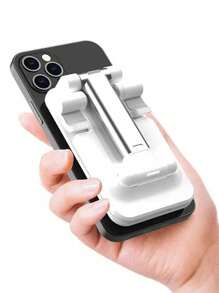 1pc Foldable Retractable Desktop Phone And Tablet Stand Portable Stand Rotatable Phone Holder Compatible With Iphone Ipad Adjustable Desktop Tablet Stand