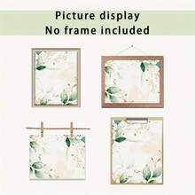 1pc Frameless Canvas Poster, Nordic Style, Pink Flowers, Canvas Poster, Wall Art Home Decoration, Wall Decoration, Suitable For Living Room, Bedroom, Office, Dining Room, Bar, Bathroom Decoration, Waterproof, Painting, Artwork