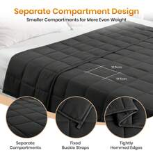 Good Nite Couverture Pondérée Anti-Stress pour Adulte Couverture Lestée Gravité Lourde Apaisante Sensorielle et Douce Couverture Rafraîchissante Taille Queen Couverture Relaxante à Pression Profonde pour le Sommeil 1 Pièce