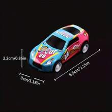 Bộ 30 chiếc xe đồ chơi bằng kim loại các loại, đồ chơi tiệc, đồ chơi xe đua, quà tặng Giáng sinh (Màu ngẫu nhiên) - Nhiều màu - Xem 5