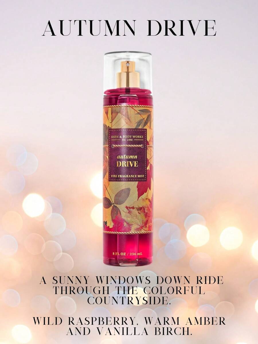 Bath & Body Works Bath And Body Works BBW Fine Fragrance Body Mist - Autumn Drive - View 1