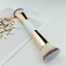1 chiếc cọ trang điểm đa năng hai đầu, cọ nền, cọ tạo khối, cọ phấn phủ, cọ má hồng, phù hợp cho nam và nữ - trắng - Xem 7