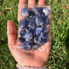 Tumbled Stone 100g - Wholesale Natural Crystal Tumbled Stone - 方鈉石 - 查看 2