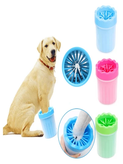 Limpa Patas Cachorro De Animais Silicone Washer Cup Pets Copo Limpador Banho Pata Pet Cachorros Cão