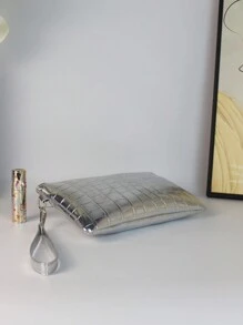 鳄鱼纹女士钱包，休闲女士手拿包，时尚复古手机包，手提包，零钱包，晚装包