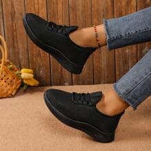 Thermal Lined Slip-Resistant Soft Bottom Kitchen/Office/Work Shoes, Casual Sports Sneakers For Women