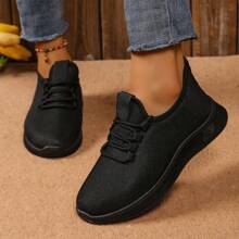 Thermal Lined Slip-Resistant Soft Bottom Kitchen/Office/Work Shoes, Casual Sports Sneakers For Women