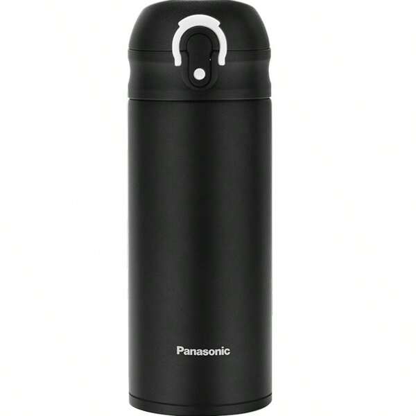 Panasonic Portable Insulated Tumbler SZ330, Double Wall Vacuum, Keeps Hot And Cold, Leak-Proof Upside Down, One-Handed Flip Lid, 330ml, Cool Black