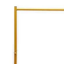 YUNRUX Clothes Rack On Wheels Gold Metal Clothes Rail Wardrobe Coat Rack With Multi-Layer Storage Plate Open Wardrobe (120 * 40 * 160cm) - Gold - View 8