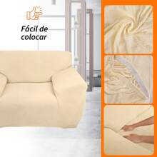 CUBRE SALAS ELASTICO FIT 3 PIEZAS - Beis - Ver 4