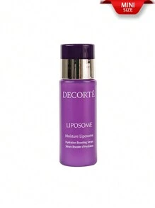 DECORTÉ [Mini]SÉRUM HIDRATANTE LIPOSOMA MOISTURE de DECORTE 9ml. Penetra completamente en las células superficiales de la piel y la hidrata de forma continua. Se extiende con un tacto húmedo, suaviza la piel y trabaja toda la noche, de modo que a la mañana siguiente pueda sentir la suavidad desde el interior de la piel