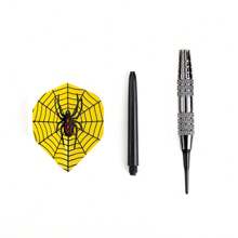 WIN.MAX 18g Polyurethane Soft Tip Safety Darts Set With Electronic Target & Plastic Dart Board, Indoor Practice Gift Box, Featherlight Plastic Tips - Dark Grey - View 5