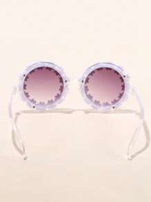 1 PC Kids' Cute Daisy Flower Decorated Fashion Glasses