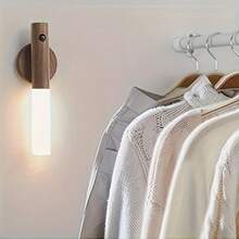 2024 New 2-Piece Set. Intelligent Sensing LED Night Light - Rechargeable, USB Powered, Touch Light, Suitable For Corridors, Hallways, Garages, Safes, Cabinets, And Bathroom Walls Sensing Function - Automatic Human Body Sensing, Energy-Saving And Safe