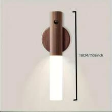 2024 New 2-Piece Set. Intelligent Sensing LED Night Light - Rechargeable, USB Powered, Touch Light, Suitable For Corridors, Hallways, Garages, Safes, Cabinets, And Bathroom Walls Sensing Function - Automatic Human Body Sensing, Energy-Saving And Safe