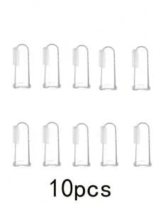 硅胶软宠物指套牙刷狗刷口臭牙垢牙齿护理工具猫清洁刷硅胶宠物用品 - 無色 - 查看 9