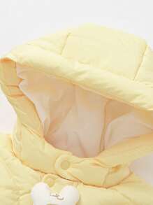 Balabala Baby Down Jacket Fashionable Colorblock Short Winter 2024 Outerwear