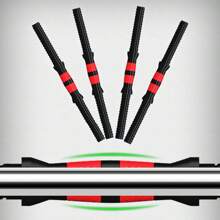 CANMALCHI Adjustable Weights Dumbbells Set,15KG Barbell Weight Set For Home Gym,Dumbbells Set Of 2 Hand Weights At Home,Push-Up,Free Weight Set Fitness Exercise Workout Equipment For Man Women - Red - View 8