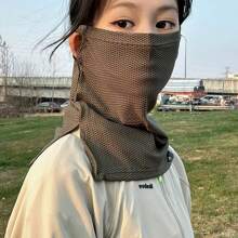 1 件女式轻质冰丝透气面罩颈套，适合夏季户外、休闲、旅行 - 多色 - 查看 4