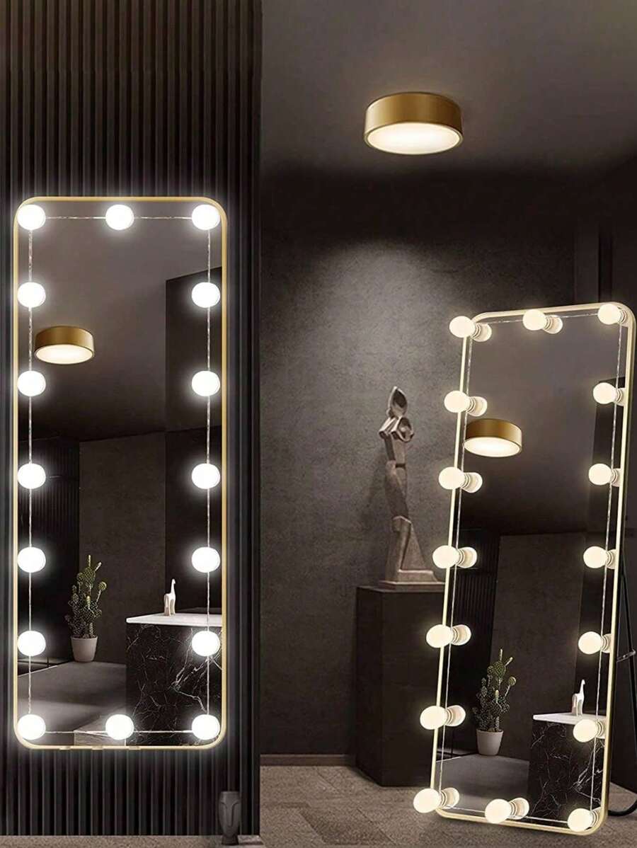 LUCES PARA TOCADOR DE LED, Espejo Bombilla Regulable