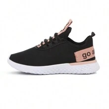 Walk Forward Women's 4 Pairs Gym Comfortable Sports Shoes Kit - 白色+黑白+白色裸色+黑色裸色 - 查看 9