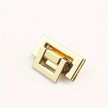 1 Small Elegant Square Lock Handbag - Stylish Secure Closure Versatile Shoulder & Crossbody Strap Compact Purse For Women - Timeless Solid Color Perfect For Daily Essentials Winter - Multicolor - View 9