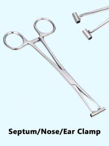 316L不锈钢专业穿刺钳，穿刺饰品更换工具，穿刺杠铃钳，穿刺球取出工具 - 3mm钳口，医用钢人体饰品球固定取出器，可松紧皮下锚钉钳，鼻中隔唇钉耳环钳，鼻中隔夹，轻松更换软骨鼻钉、唇钉和耳钉穿刺饰品