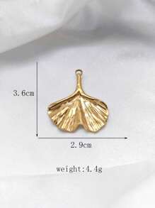 1pc Stainless Steel INS Style Classic Chic Versatile Hollow Pendant, DIY Jewelry Accessory - Hip Hop - View 12