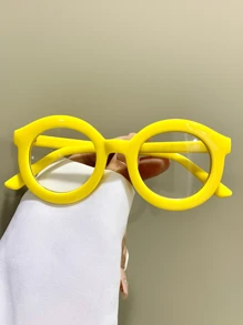 Kính tròn cổ điển, Kính máy tính cổ điển không cần toa, Phong cách cổ điển nhỏ, Thời trang và bảo vệ mắt - Nhiều màu - Xem 5