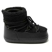 Women's Lined Ski Boots – Comfort And Warmth For Winter - Black - View 2