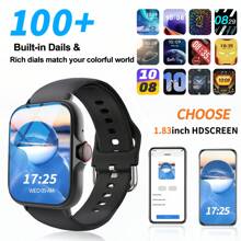 Smart Watch With Multiple Sports Modes, Bluetooth Wireless Calling, Weather Forecast, Compatible With Android And Ios - Silver - View 3