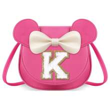 个性化字母钱包，独特钱包，蝴蝶结钱包，小女孩钱包，S码钱包，斜挎包，S码生日礼物，适合2-7岁女孩