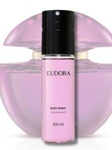 Eudora Edp Gift (Purple) Indulgent Moisturizer 250gr + Body Spray 100ml + Gift Packaging - Màu tím - Xem 2