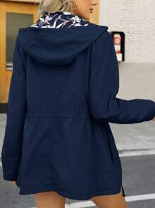 Giacca casual donna a doppio lato, con maniche lunghe