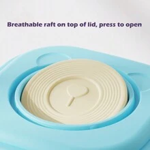 6 件套婴儿便携式密封储存容器、奶粉零食盒