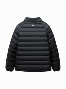 mini bala Windproof Stand Collar Down Jacket For Boys, Girls, And Families Warm Baby Collection