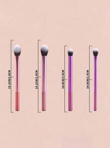 8支装多色长柄化妆刷套装，包含腮红刷、散粉刷、修容刷、眼影刷、晕染刷、高光刷和细节刷 - 专业化妆工具，化妆刷套装，化妆刷套装，化妆刷套装，全套化妆刷，化妆刷套装，全套化妆工具，化妆刷套装，化妆刷套装，化妆礼盒套装 - 彩色 - 查看 6