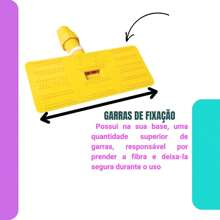 LT Fiber Lock Floor And Tile Cleaner Support - 綠色 - 查看 5