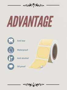 Nhãn nhiệt tròn màu vàng SINMARK, 320 chiếc/640 chiếc/960 chiếc/1600 chiếc mỗi gói, 1,18"X1,18" (30mmx30mm), lõi 25mm, phù hợp với mã vạch, logo, nhãn quà tặng, nhãn cảm ơn, doanh nghiệp nhỏ, sử dụng tại nhà, tương thích với hầu hết các máy in nhãn di động (160 chiếc/cuộn) - màu vàng - Xem 3