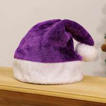 Cappello natalizio in peluche personalizzato, cappello natalizio per la famiglia, cappello con nome personalizzato, regalo di Natale per bambini, cappello natalizio in peluche, berretto di Babbo Natale personalizzato - cappello di Babbo Natale - Visualizzare 10
