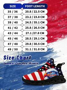 Men's Custom Name Sneakers, American Eagle Designed Name Customization Lightweight Comfortable Soft Bottom Sneakers For Men, Gym Training Breathable Tennis Shoes Unique Gift For Mom/Dad/Her/Him/Girlfriend/Boyfriend/Wife/Husband/Friend - Black - View 6