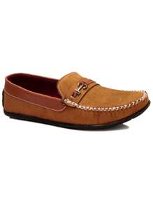 KIT Hand-Stitched Men's Moccasin Shoe + Wallet + Belt - Lạc đà - Xem 3