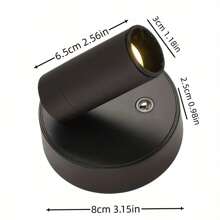 1pc Indoor Rechargeable Battery Powered LED Spotlight, Dimmable Picture Light, Accent Lighting For Plants, Art, Decor - Multicolor - View 10