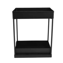 Estante de Escritorio para mesas LINMEX - Negro - Ver 2