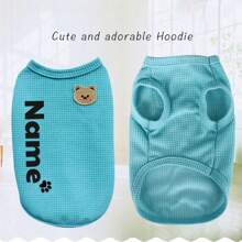 Personalized Cat And Dog Clothing, Customized Waffle Style Pet Vest, Suitable For Small And Medium-Sized Dogs In Spring And Autumn, Ideal Pet Christmas And New Year Gifts Ornamental,Cat Stylish,Cute,Colorful,Cuties Unique,Customized Home Goods Ideal Gifts For Him,Ideal Gifts For Her Her,Family,Friends,Pet Lovers,Pet For Anniversaries,For Birthdays